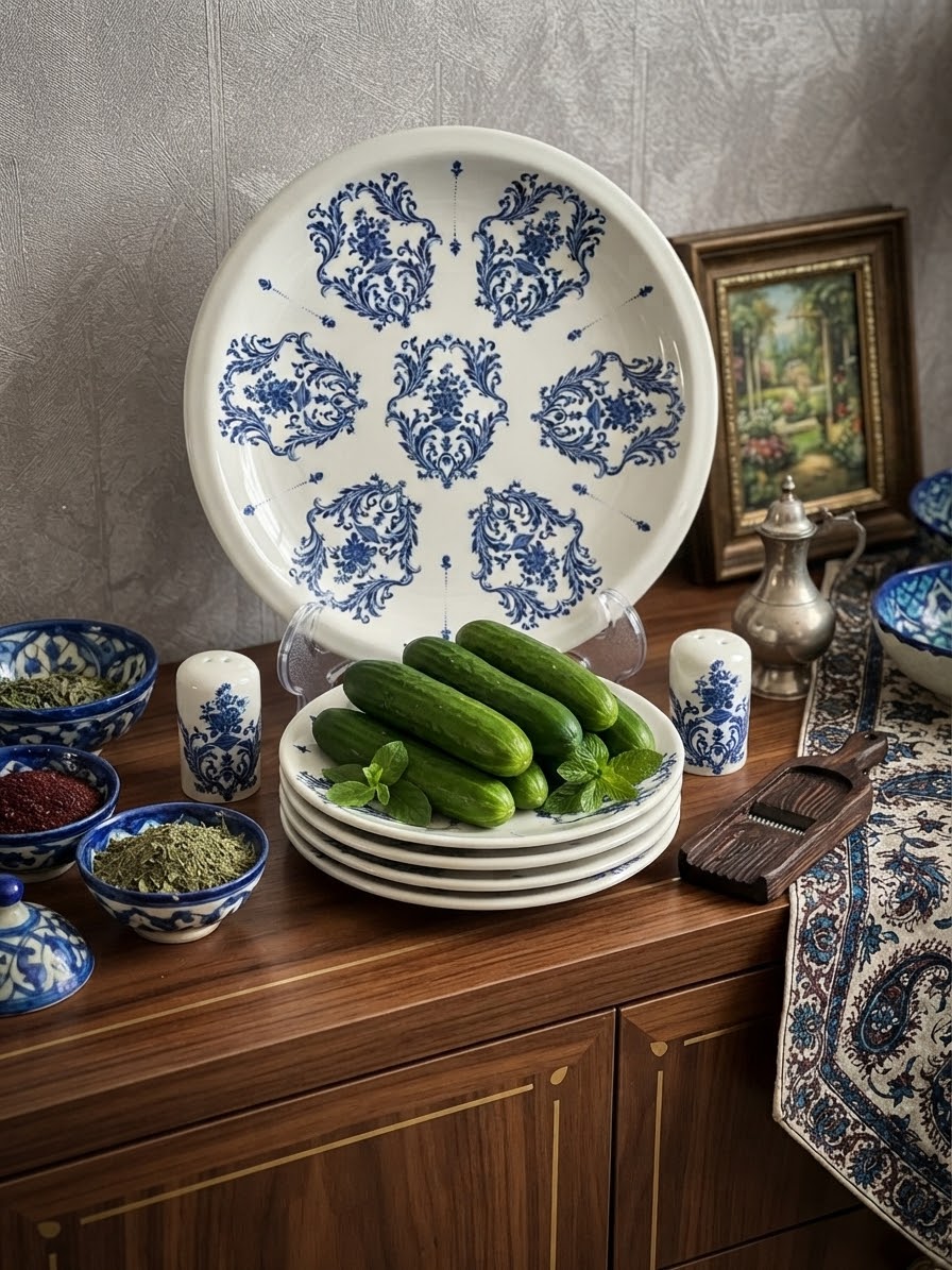 سرویس خیار خوری